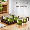 High Borosilicate Glass Tea Cup Set with Handles