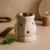 Essential Oil Burner Sandstone and Glass