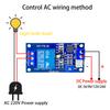 XH-M131 DC 5V / 12V Light Control Switch Photoresistor Relay Module Detection Sensor 10A Brightness Automatic Control Module Relays 5