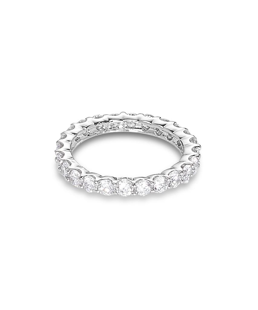 Raindrop Jewelry 2.5Mm Brilliant Eternity Ring