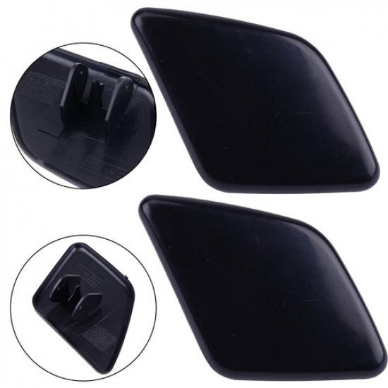 Fit For VOLVO XC90 2006-2013 A Pair Front Bumper Headlight Washer Cap Cover Trim