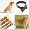 Hundehalsband für mittelgroße bis große Hunde, No-Choke-Design, Premium-Rindsleder, Ideal für Husky & Golden Retriever.