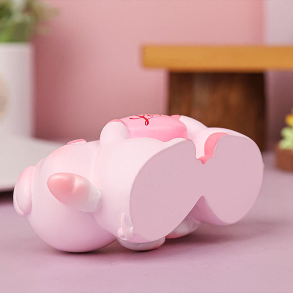 Cartoon Pig Statue Cute Miniatures Figurine Cake Decoration Couple Piggy Ornament  Home