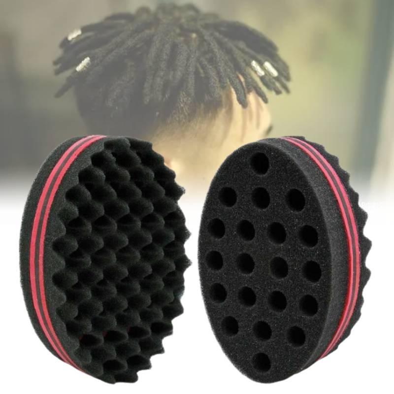 Premium Oval Curling Sponge For Afro Curls Versatile Styling Tool 145x95x55mm