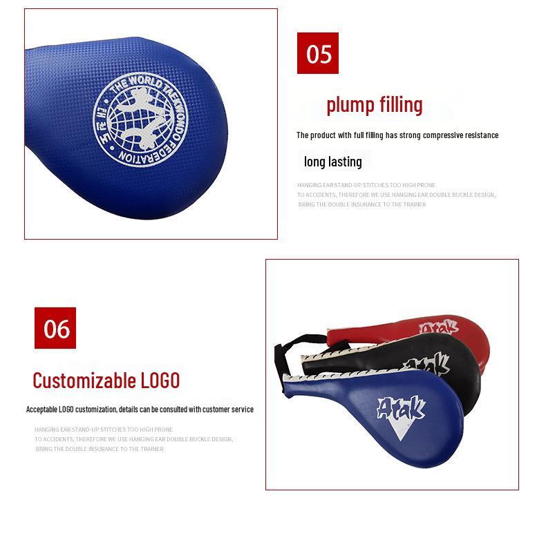 Taekwondo Training Target: Adult & Child Double Leaf Kicking & Hand Sound Target