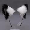 Lolita Plush Hair Band Anime Furry Cosplay Headwear Fashion Cat Ears Headband  Girls