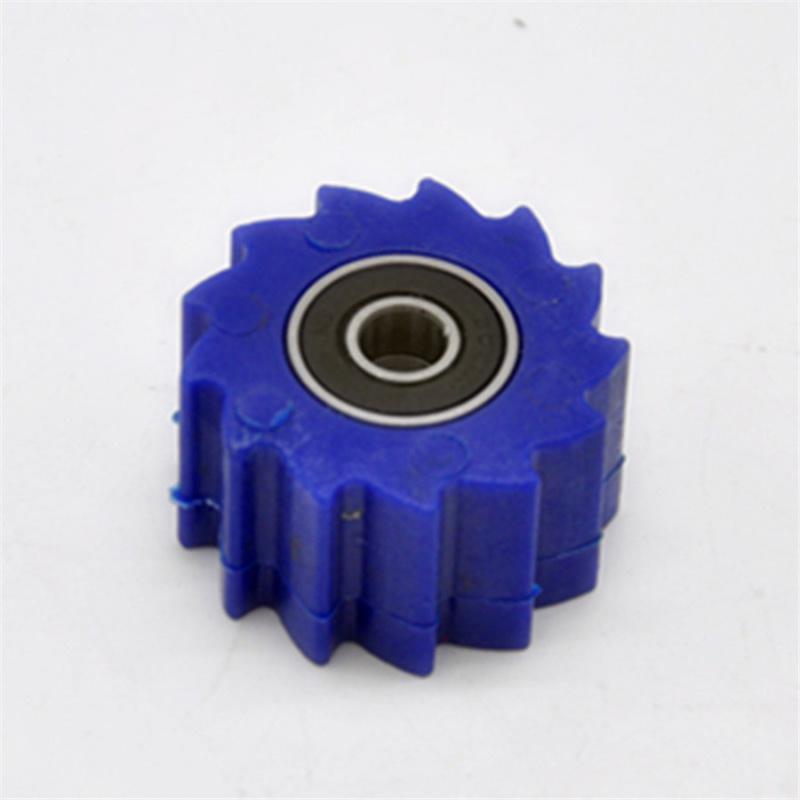 8mm Kettenschleifrolle Spannrolle Führungsrad für Yamaha Yz250F/400F/426F/450F Wr250F/400F/450F