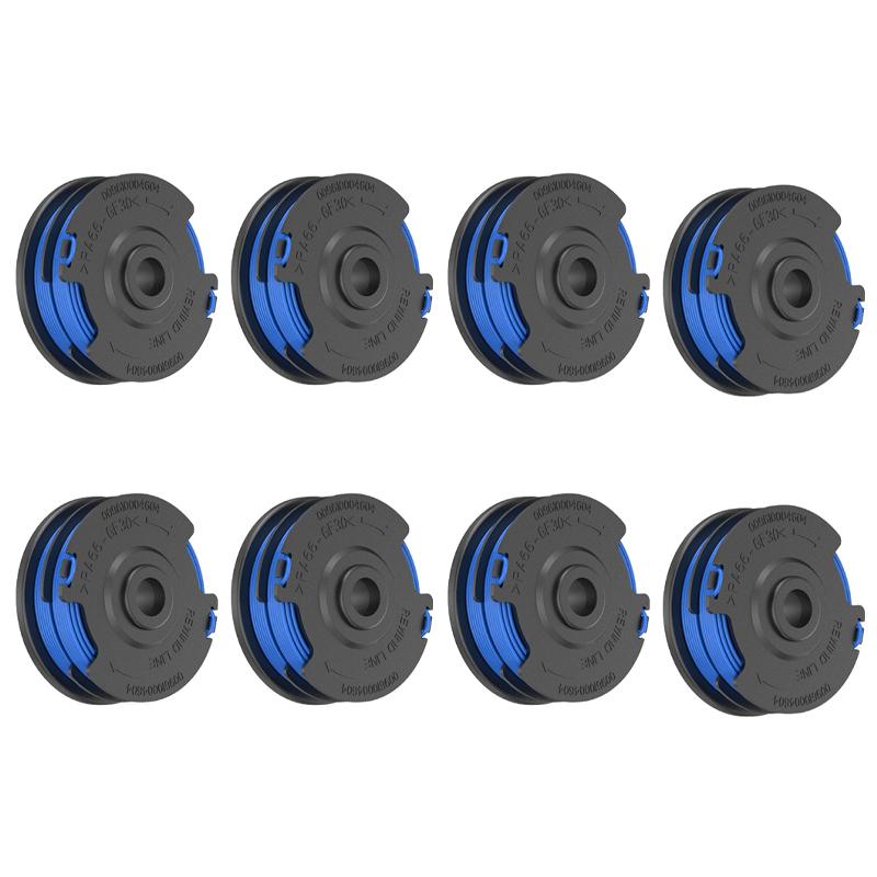 

8PCS Spools for Greenworks Lawn Mower Nylon Rope Line Wire Reels, 29082/29242 A