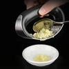 Black Garlic Press Garlic Mashers Manual Ring Garlic Peeler Garlic Beater Stainless Steel Garlic Mashers