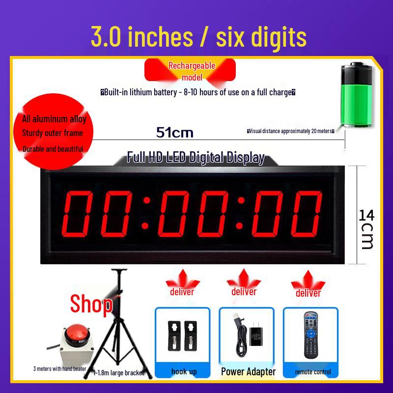 Suhuawei Digital LED Timers & Stopwatches