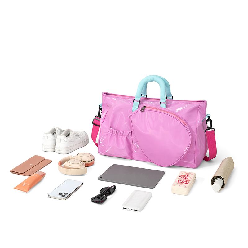 Badminton Bag Tennis Bag Women's Shoulder Crossbody Bag Large Capacity Sports Fitness Handbag