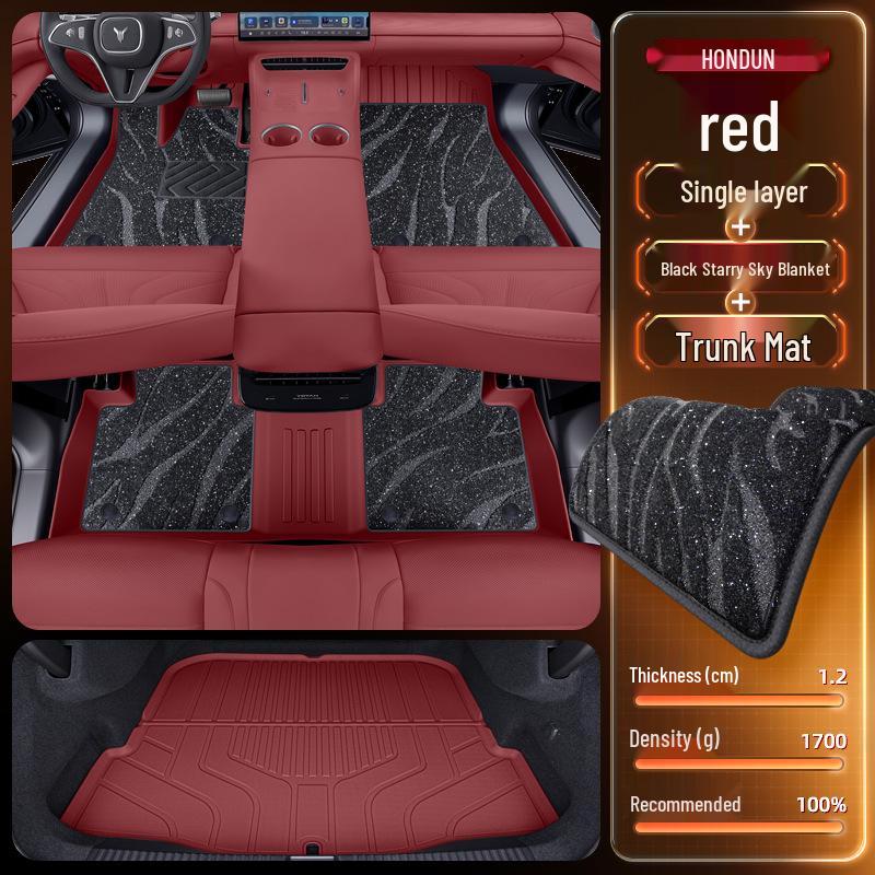 Voyah Zhuiguang L Floor Mats TPE 2025 - Five-Seater Carpet Accessories Set