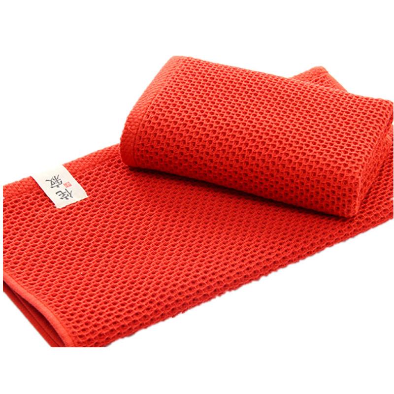 

70x140 см 100% хлопок впитывающий воду антибактериальный домашний однотонный мягкий банный полотенце для взрослых 70x140cm&1pc красный