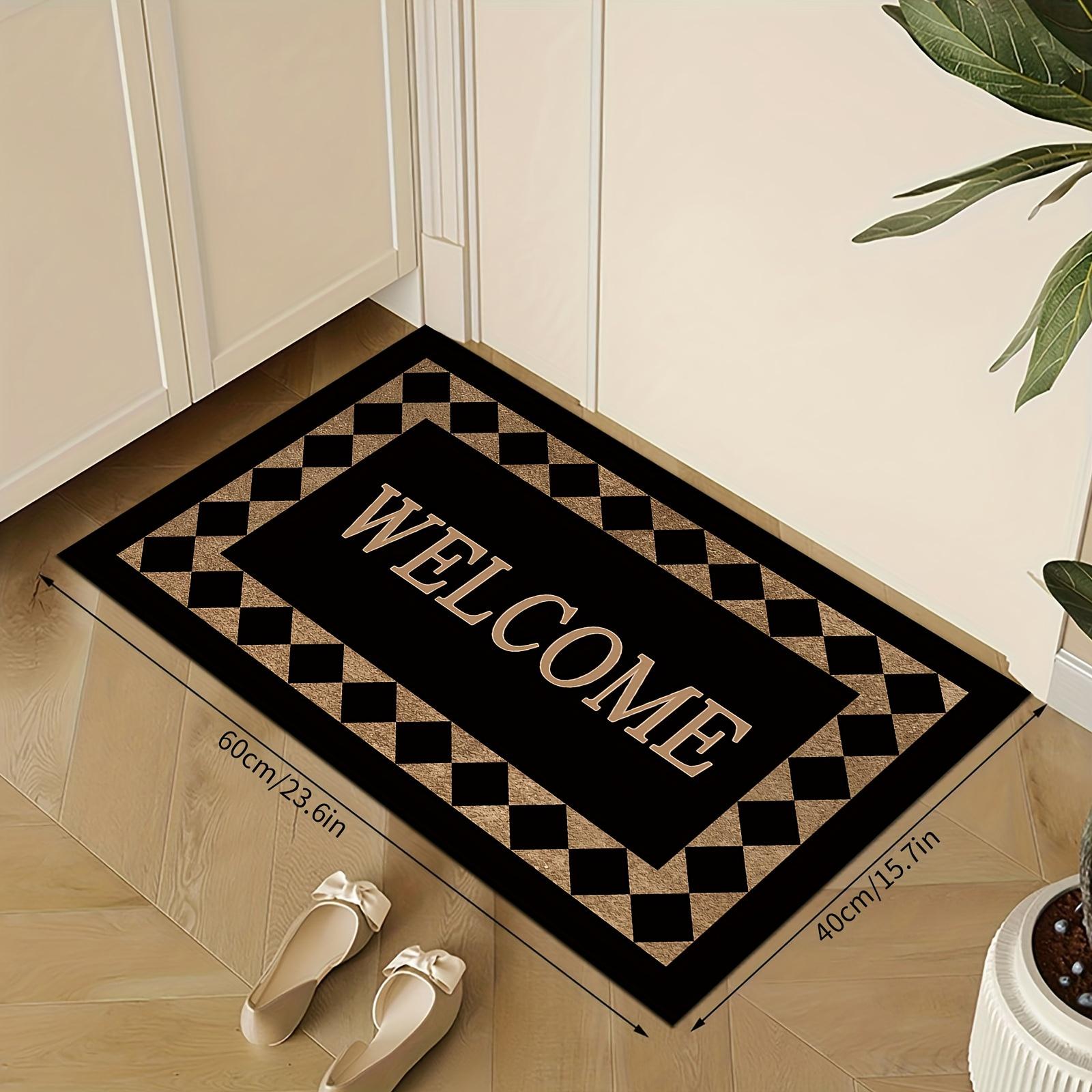 A Easy And Stylish Entrance Door Mat That Is Machine Washable Without Damaging The Floor, a Popular Decorative Item, Slip-Resistant, Durable, Soft, 40*60cm/15.7*23.6in