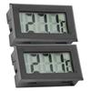 2Pcs Fish Tank Digital Thermometer Aquarium Temperature Gauge Monitor with Probe