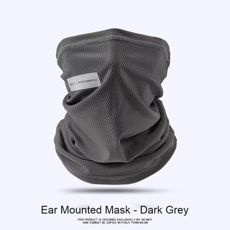 Lodowy Jedwab Kołnierz Potu Maska na Szyję z Ochroną Przeciwsłoneczną Oddychająca Szybkoschnąca Zmywalna Maska Sportowa Outdoorowa do Jazdy na Rowerze i Pieszych Wędrówek