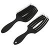 2pcs 8 Row Comb Set Detangling Massage Dry Wet Hair Styling 6 Row Styling Comb Kit for Beauty Salon