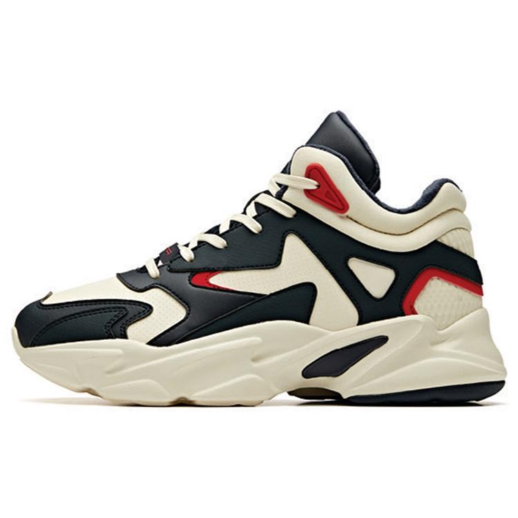 

Anta Life Collection Textile, Synthetic Leather Cushioning Slip Resistant Abrasion Resistant Mid top Chunky Sneakers 12948985-2 36.5