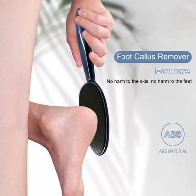 Plastic Foot File Callus Remover Pedicure Surface Tool Heel Scraper Remove Dead Skin Hard Skin Wet And Dry Foot Scrubber Foot Care Tool for Home Use