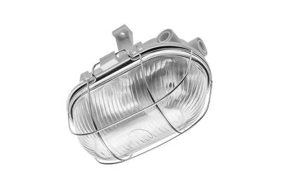 Sanguesa Kam E27 Ip54 Channel Lamp 40W White Grille - V-Kam060-00