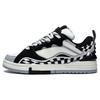 Li Ning Wave Golden Abrasion Resistant Breathable Low Top Skateboard Shoes Women's Black White AECS074-8