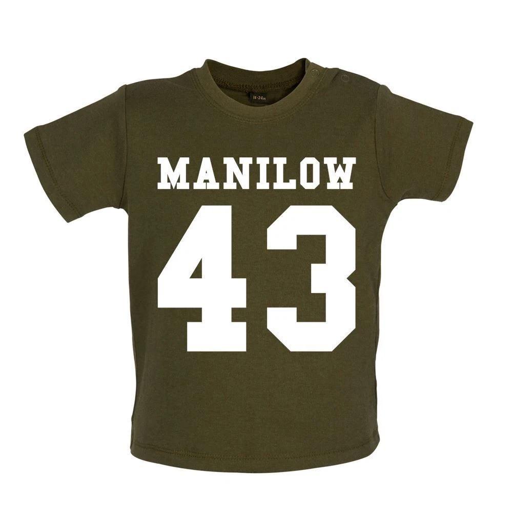 

Manilow 43 - Baby Kids Boys Girls Unisex T-Shirt / Babygrow - Love Fan Barry Singer Concert Gig 100