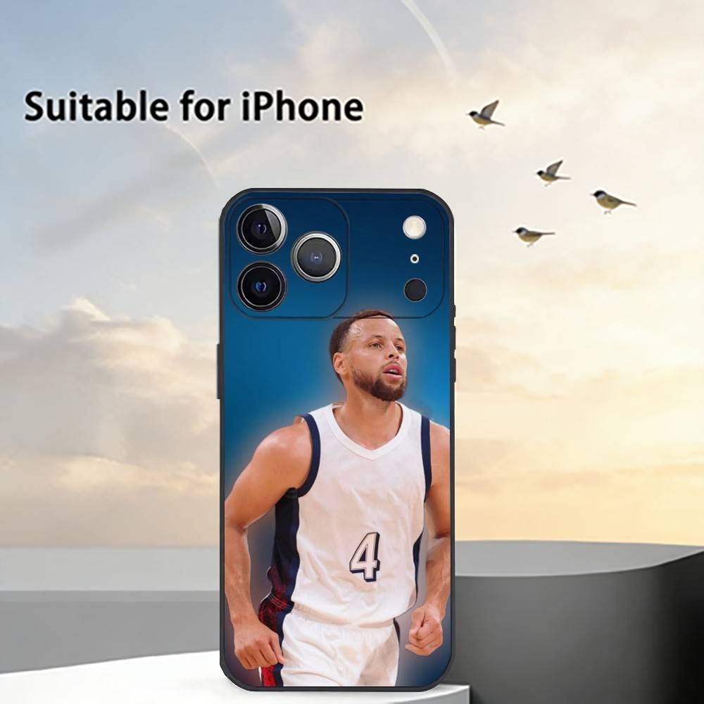 Sports Star S-Stephen Curry Phone Case Silicone Soft For IPhone 17 16 15 14 13 12 11 X XR Plus Pro Max Plus