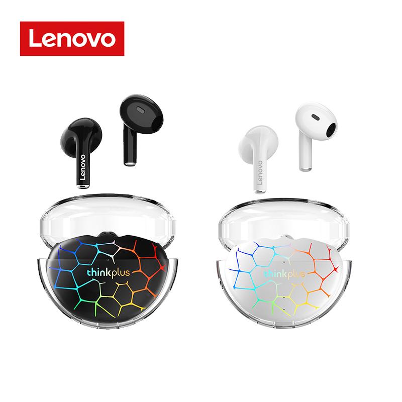 

Lenovo Lenovo LP80 PRO RGB Беспроводные Bluetooth 5.3 наушники HIFI двойной хост-гарнитура с шумоподавлением градиентное свечение