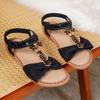 Women's New Bow Flower Rhinestone Sandals Wear Beach Sandals