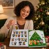 Dog Lovers Christmas Tree Ornament - 2D Design Cute Holiday Decoration