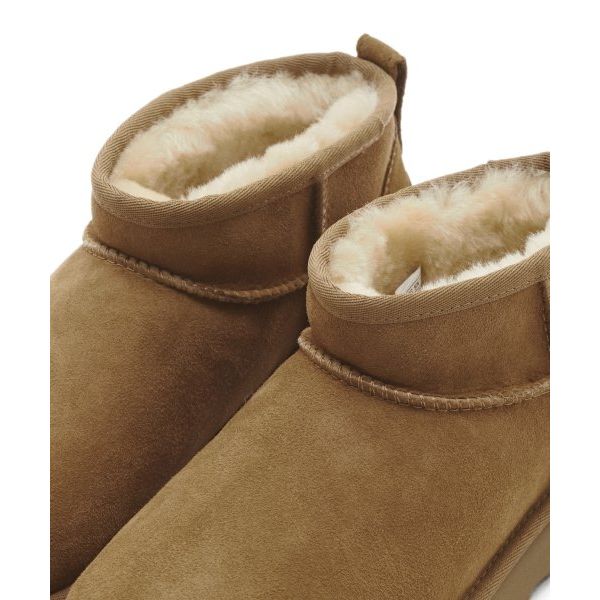 UGG Classic Ultra Mini Boot Chestnut Femei Tenisi Maro 1116109-CHE