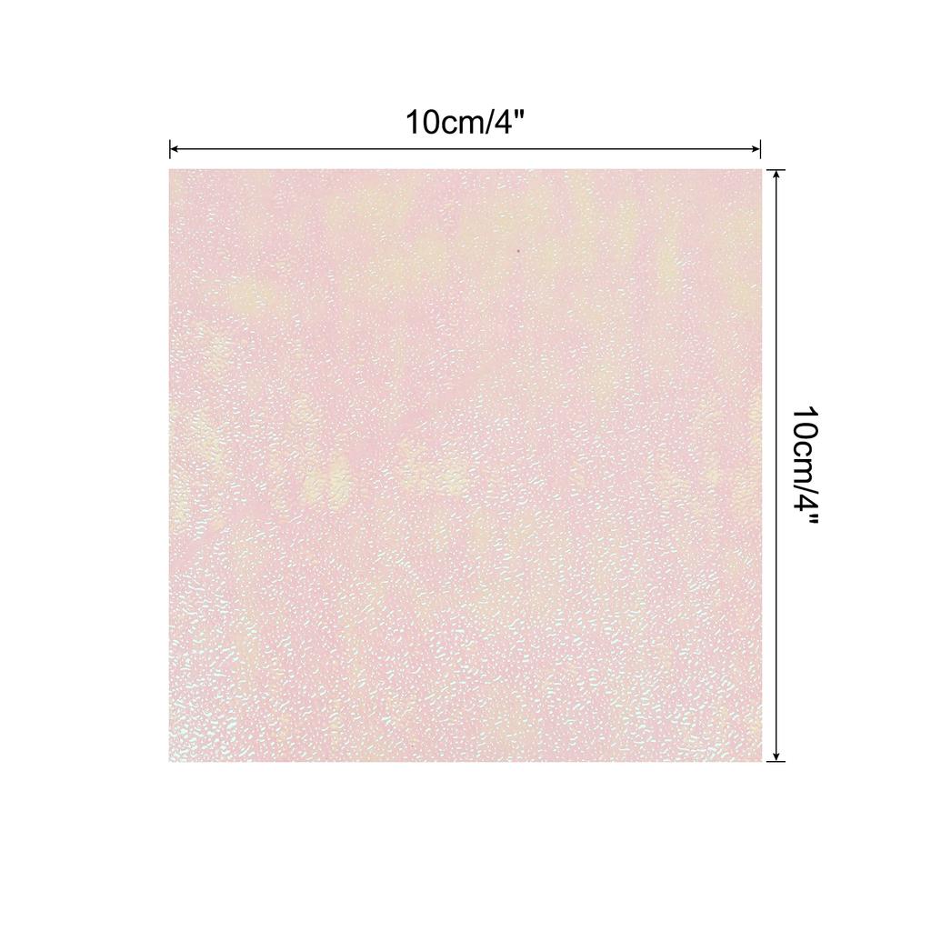 50 Sheet Glitter Origami Paper 4x4/6x6 Inch Shiny Sparkly Square Folding Paper 10x10cm Iridescent Paper for DIY Art, Craft Decor