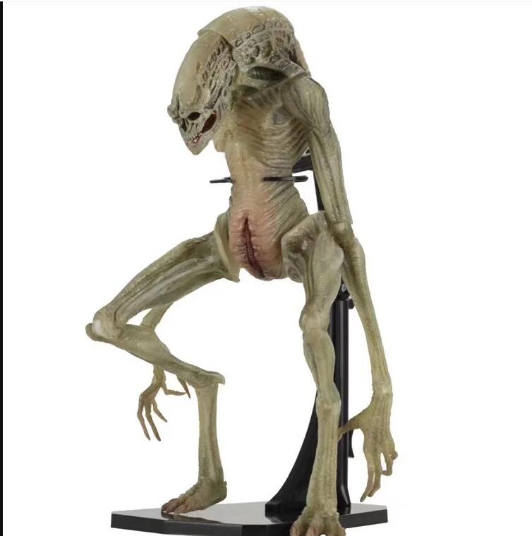 Hot 7inch Alien Figure Xenomorph Toy Aliens Blue Alien Xenomorph figma Predators Alien Egg  Action Figure Collectable Model Toy