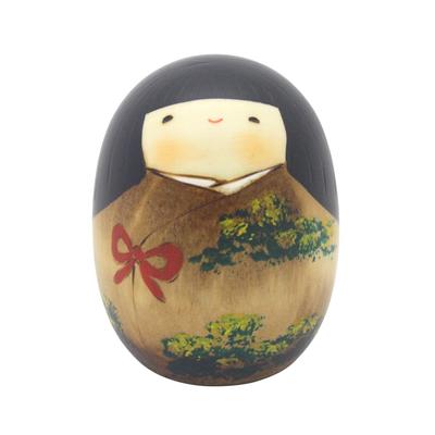 Usaburo Kokeshi Spring Made In Japan