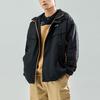 Anta Loose Casual Windproof Warm Hooded Jacket Men Jackets Black 952148640-1