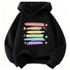 Spring Autumn Kids Hoodie Sweatshirt Lovely Fashion Letter Graphic Print Casual Boys and Girls' Daily Wear