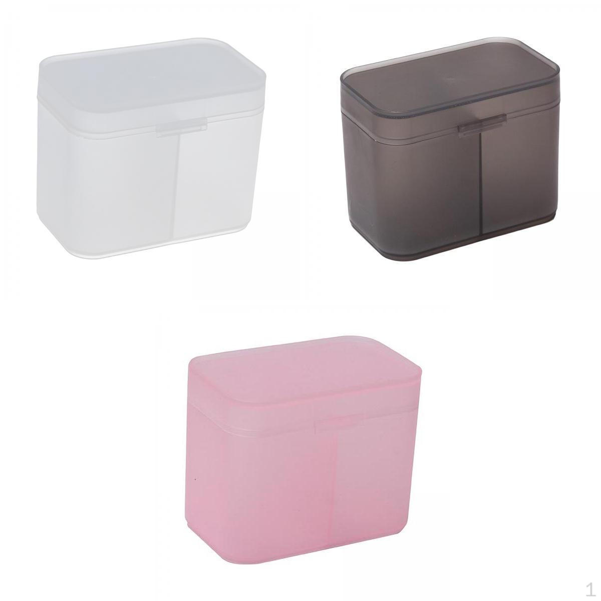 

3 штуки - Хлопковый пластиковый органайзер Салфетки для ногтей