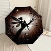 1PC Fairy Moonlight Umbrella-8-Rib Reinforced, Automatic Open, Lightweight & Durable, Cute Fashion Accessory for Outdoor-P35
