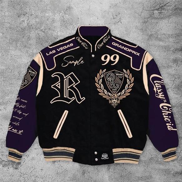 Fashion Men and Women with the Same Style Couple Spring and Autumn Jacket European and American 3D Printed Baseball Jersey