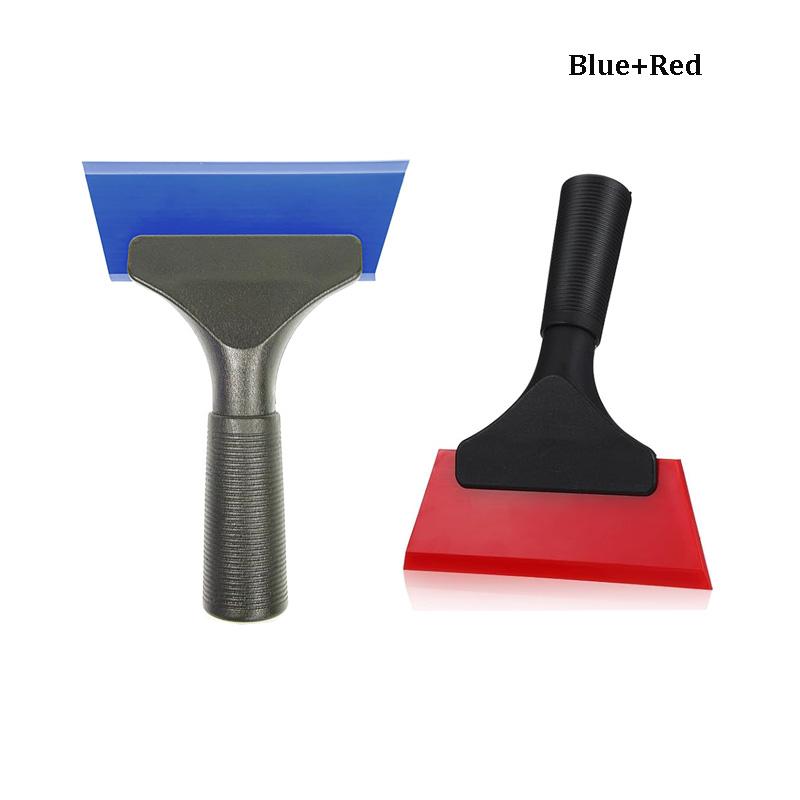 1/3 Pcs Small Squeegee for Car Window Cleaning 5 Inch Window Tint Squeegee with Non Slip Handle Silicone Wiper Tinting Tools