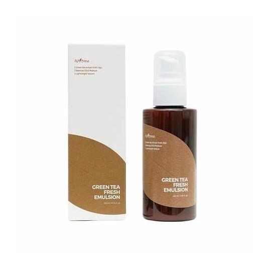 

Isntree Green Tea Fresh Emulsion 120мл / Освежающий, Питательный, Увлажняющий, Корейская косметика, K-beauty