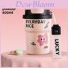 Modern Minimalist Stainless Steel Cartoon Insulated Cup With Office And Travel