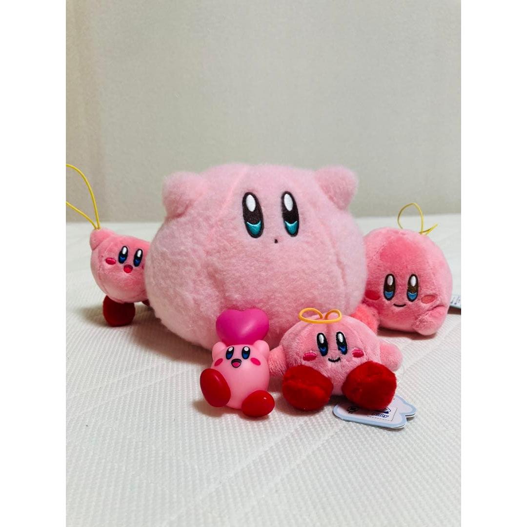 Kirby the Star Plush Toy 4 Types Soft Vinyl Set