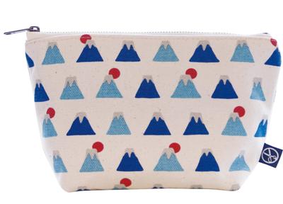 Goshiki Zwickeltasche Fuji Berg Fuji Zwickeltasche [Maeda Senko] Hanpu-do (Mount-Serie) (Make-up Beutel) 334-30007-000