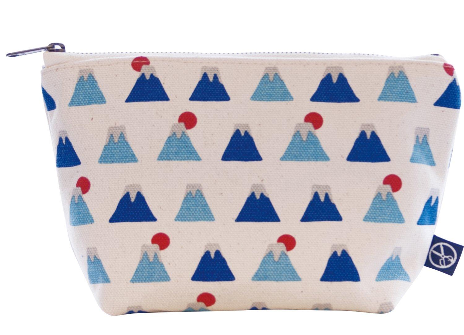 

Goshiki Gusseted Pouch Fuji Mount Fuji Gusseted Pouch [Maeda Senko] Hanpu-do (Mount Series) (Makeup Pouch) 334-30007-000