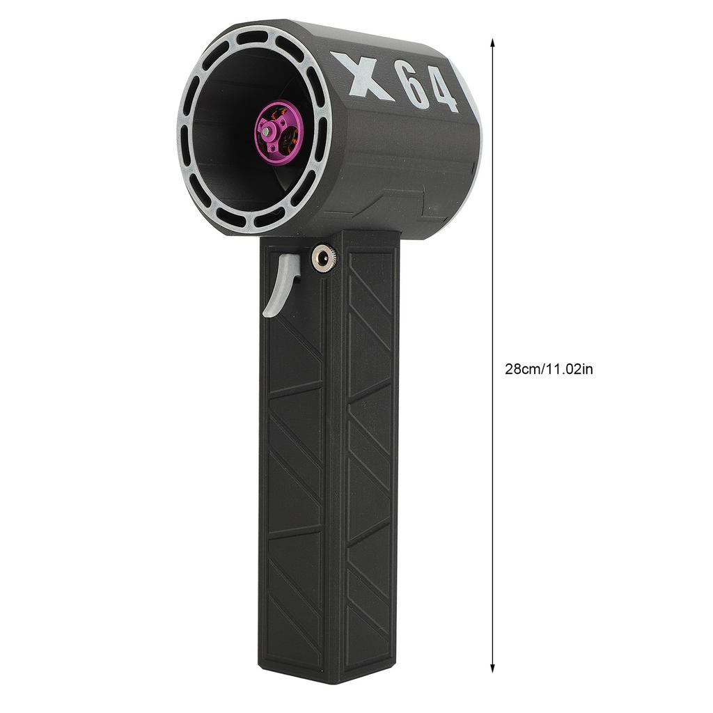 X64 Electric Dust Blower Brushless Motor 11 Blade 64MM Powerful Turbofan Stepless Adjustable Rechargeable Jet Dry Blower
