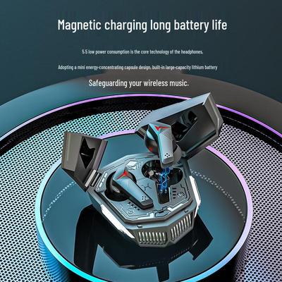 Auriculares para Gaming In-Ear Inalámbricos Bluetooth TWS Estilo Mecha DX-26 para Esports