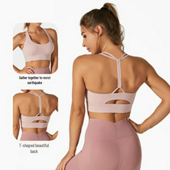 Women's Quick Dry High Waist Yoga Shorts with Side Pocket in Peach