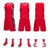 Tuta da Basket, Tuta Sportiva da Allenamento per Partite, Gilet, Maglia da Uomo Adulto Bambino, Traspirante Estiva da Donna