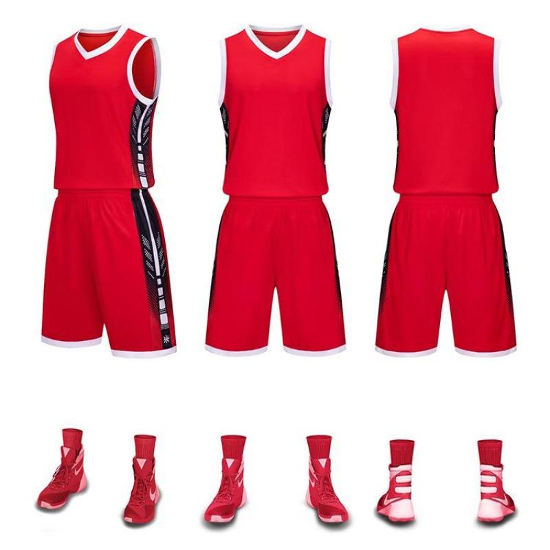Tuta da Basket, Tuta Sportiva da Allenamento per Partite, Gilet, Maglia da Uomo Adulto Bambino, Traspirante Estiva da Donna
